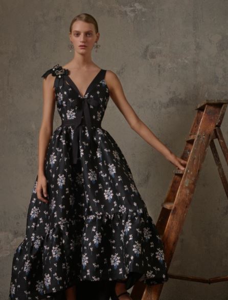 Erdem x H&M long floral dress